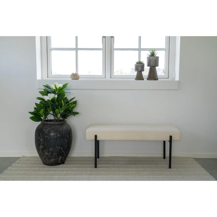 HOUSE NORDIC Capelo dekorativ krukke, rund - gr terrakotta (44)