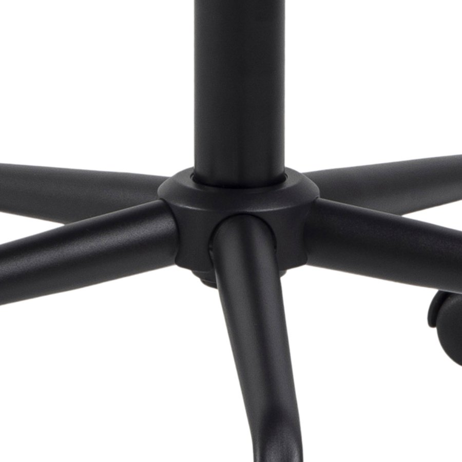 ACT NORDIC Brooke skrivebordsstol, m. armln - grn polyester og sort metal