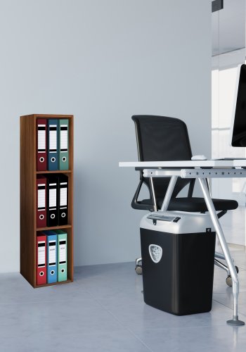 Offas reol, m. 2 hyller - naturlig tre