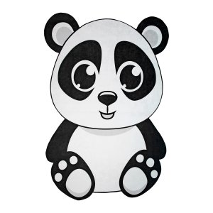 TEPPI Kids-1 matta för barn - flerfärgad polyamid (100x160)