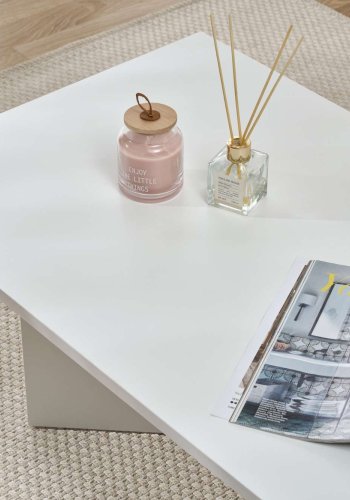 NORDVÄRK Sabin - Hvidt sofabord