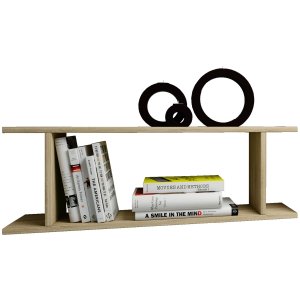 Sirola vegghylle - naturlig tre