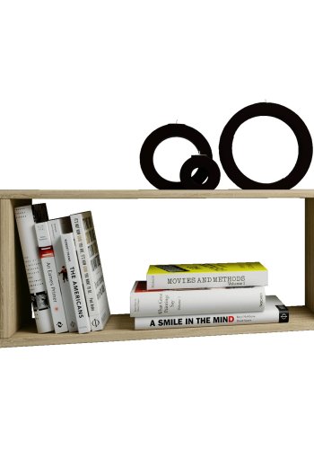 Sirola vegghylle - naturlig tre