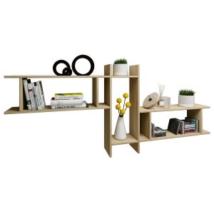 Sirola Maxi vegghylle - naturlig tre