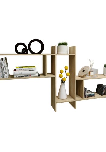 Sirola Maxi vegghylle - naturlig tre
