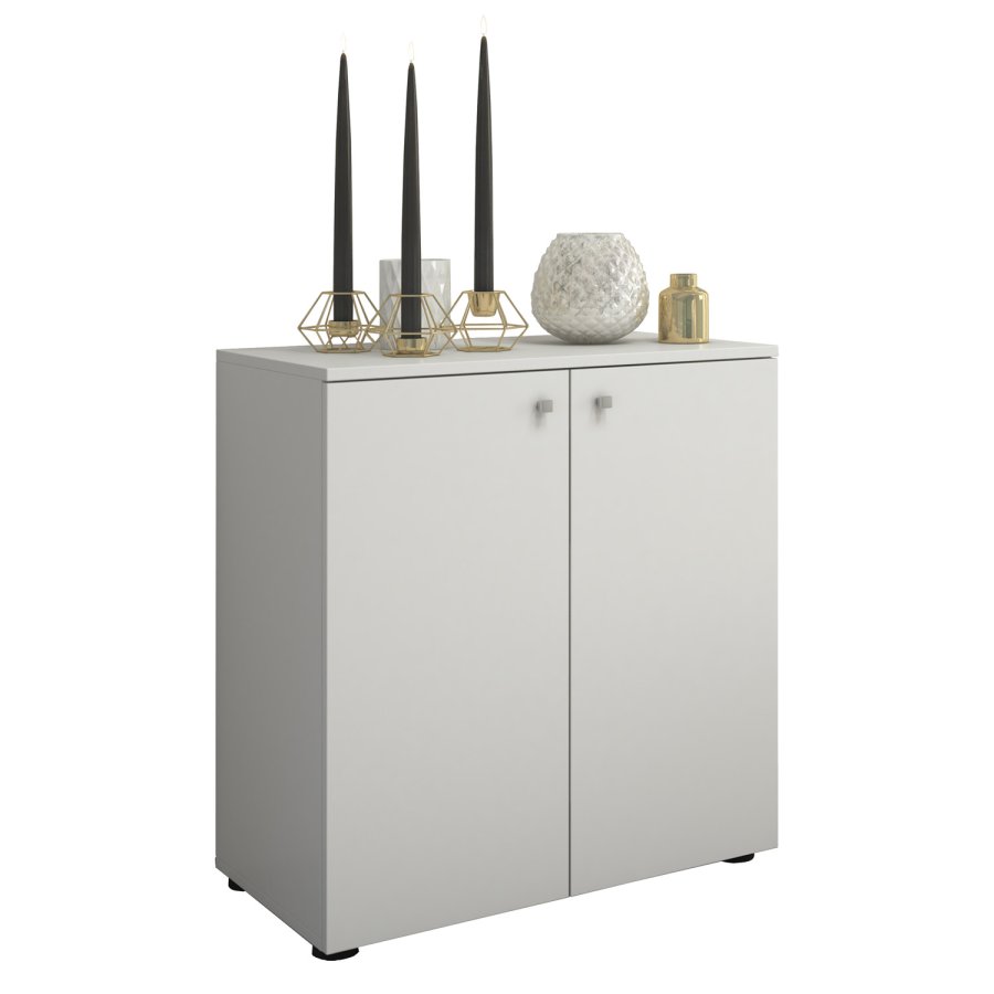 Vandol V1 Sideboard, m. 2 Türen - weißes Holz