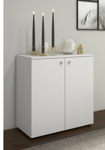 Vandol V1 Sideboard, m. 2 Türen - weißes Holz