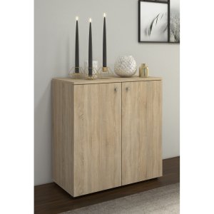 VCM NORDIC Vandol V1 skänk, med 2 dörrar - natur trä