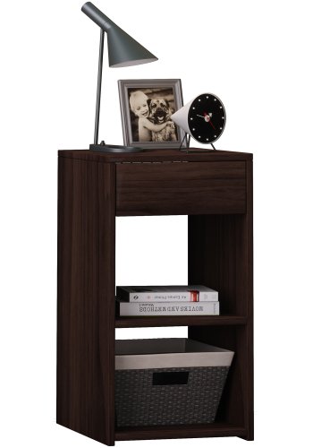 Sledo Maxi nattbord, m. 2 hyller og 1 skuff - naturlig tre