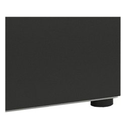 Flandu skab, m. 1 lge - sort tr