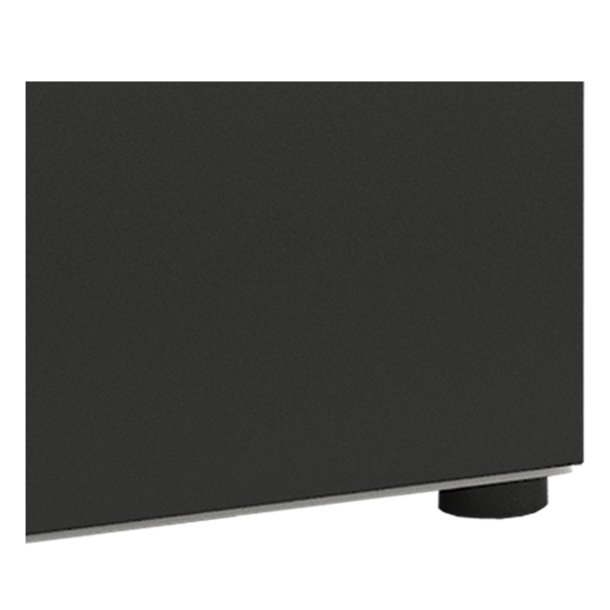 Flandu skab, m. 1 lge - sort tr