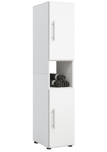 Flandu hyskap, m. 2 drer - hvitt tre