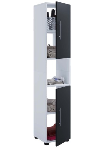 Flandu hyskap, m. 2 drer - svart tre