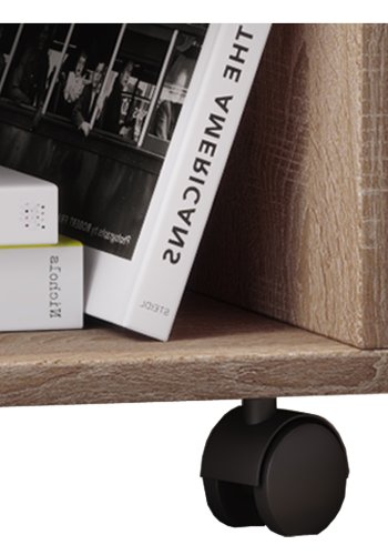 Salda skuffeseksjon, m. 1 hylle og 1 skuff - naturlig tre