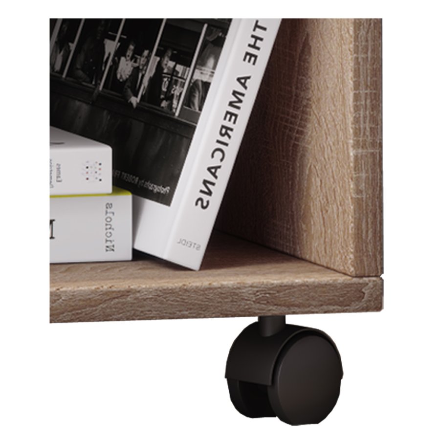 Salda skuffeseksjon, m. 1 hylle og 1 skuff - naturlig tre