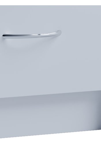 Boxal Maxi Nachttisch, m. 3 Schubladen - weißes Holz