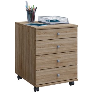 Lona Mini skuffeseksjon, m. 4 skuffer - naturlig tre