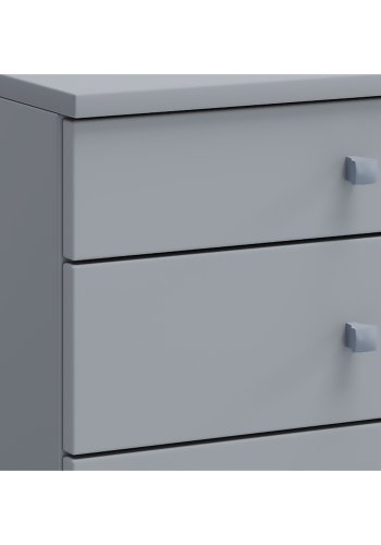 Lona Maxi skuffeseksjon, m. 4 skuffer - grtt tre