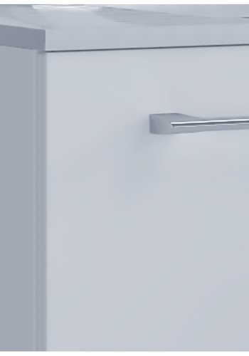 baderomsmbelsett, med ben - keramikk og hvit melamin