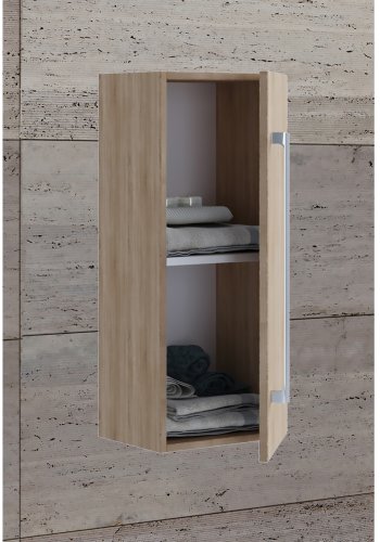 VCM NORDIC 3 Hängeschrank, m. 1 Tür und 1 Einlegeboden - Melamin natur