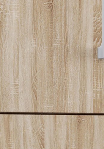 VCM NORDIC 6 Hängeschrank, m. 2 Türen und 2 Einlegeböden - Melamin natur