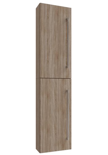 VCM NORDIC 6 Hängeschrank, m. 2 Türen und 2 Einlegeböden - Melamin natur