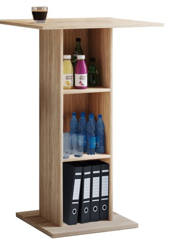 Bofus Stehpult, m. 2 Ablagen - Naturholz