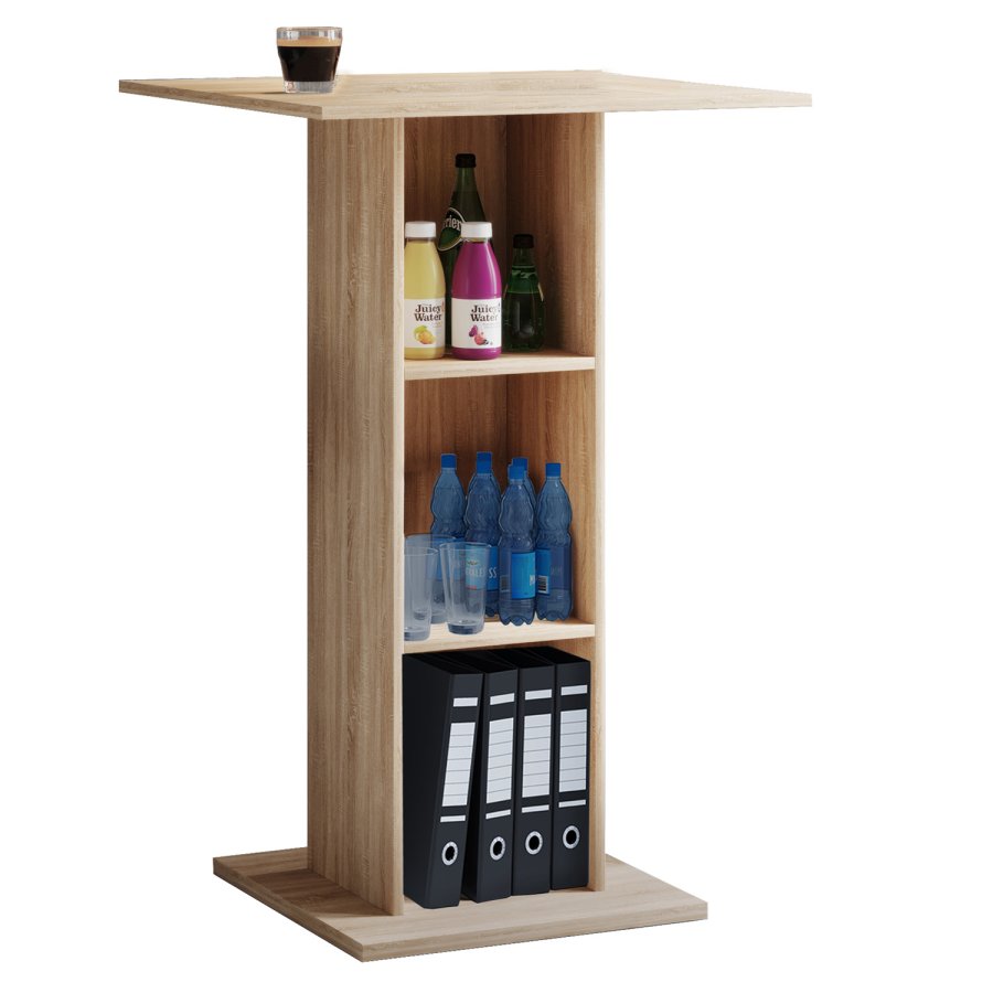 Bofus Stehpult, m. 2 Ablagen - Naturholz