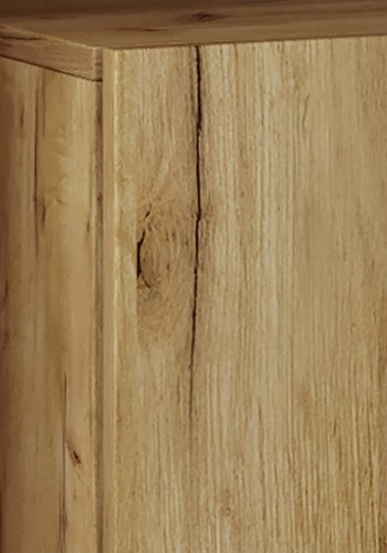 Flandu underskap, m. 1 dr og 2 skuffer - naturlig melamin