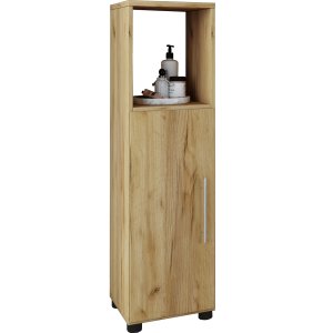 VCM NORDIC Flandu högskp, med 1 dörr och 1 hylla - naturlig melamin