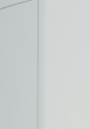 Medasa L medisinskap, med ls i dr - hvit melamin