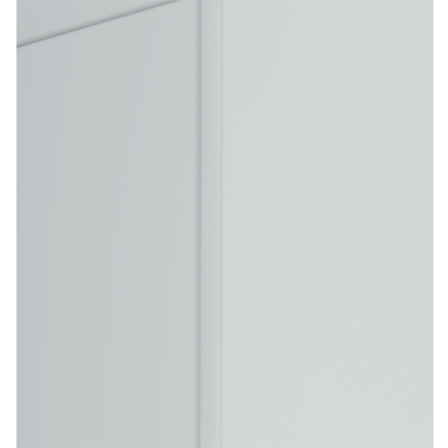 Medasa L medisinskap, med ls i dr - hvit melamin