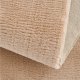 TEPPI HMFPUFY-2 matta, rektangulär - kräm polyester (60x100)