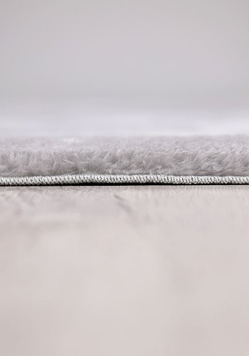 TEPPI HMFPUFY-3 teppe, rektangulrt - gr polyester (50x80)