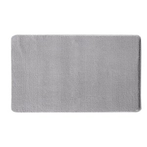 TEPPI HMFPUFY-3 teppe, rektangulrt - gr polyester (60x100)