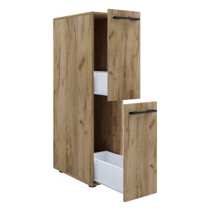 VCM NORDIC Sadilo L badevrelse rumdeler, m. 2 skuffer - natur tr