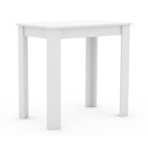 VCM NORDIC Esal 80 spisebord, rektangulr - hvid tr (80x50)