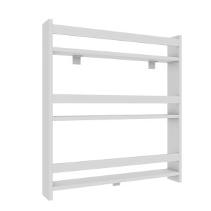 VCM NORDIC Kidos vghylde til brn, m. 3 bne rum - hvid tr