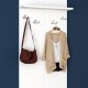 VCM NORDIC Gados XS klesstativ, m. 4 doble kroker, 1 hylle - hvitt tre
