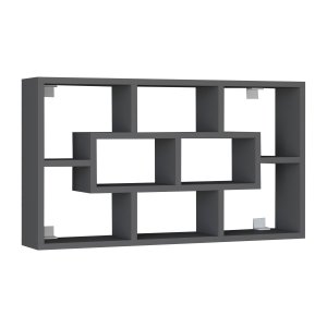 VCM NORDIC Opila vghylde, m. 8 rum - antracitgr tr