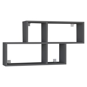 VCM NORDIC Lusas vghylde, m. 4 rum - antracitgr tr