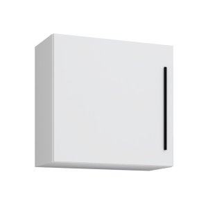 VCM NORDIC Arila M väggskp, w. 1 dörr och 1 hylla - vitt trä