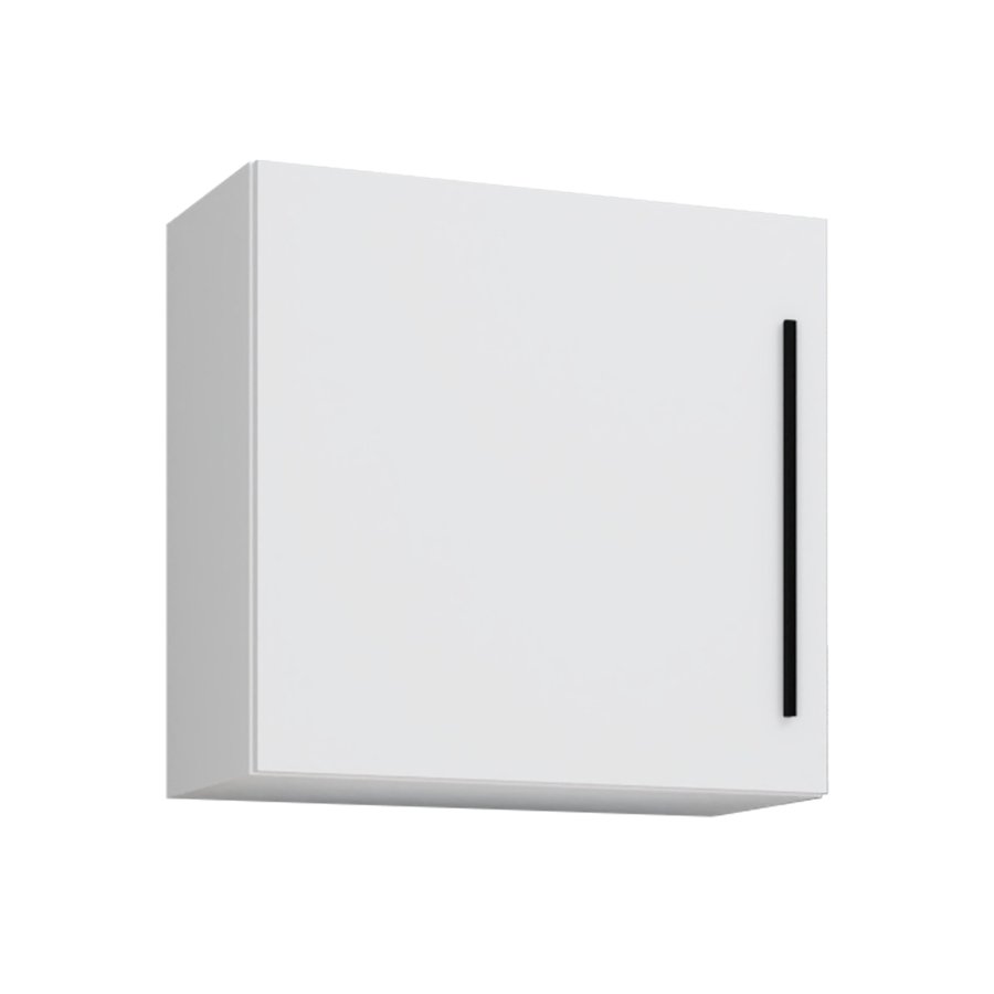 VCM NORDIC Arila M Hängeschrank, m. 1 Tür und 1 Einlegeboden - Holz weiß