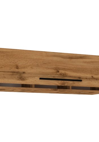 VCM NORDIC Arila L Hängeschrank, m. 1 Tür und 3 Fächern - Naturholz