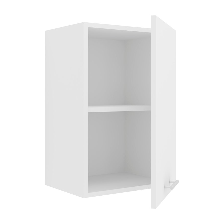 VCM NORDIC Esilo 1-türiger 40 Küchen-Hängeschrank, mit 1 Tür und 1 Einlegeboden – Holz weiß