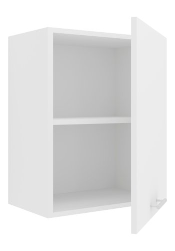 VCM NORDIC Esilo 1-türiger 50 Küchen-Hängeschrank, m. 1 Tür und 1 Einlegeboden - Holz weiß