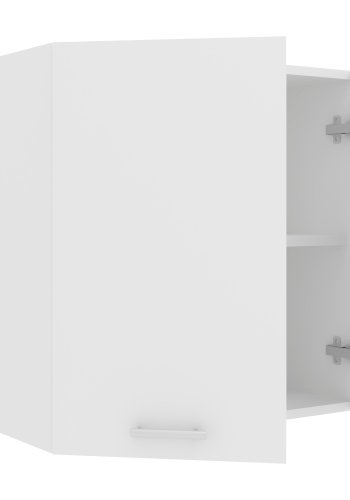 VCM NORDIC Esilo 2-türiger 60er Küchen-Hängeschrank, m. 2 Türen und 1 Einlegeboden - Holz weiß