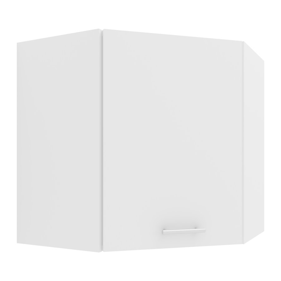 VCM NORDIC Esilo 57 Küchen-Eckschrank, m. 1 Tür und 1 Einlegeboden - Holz weiß