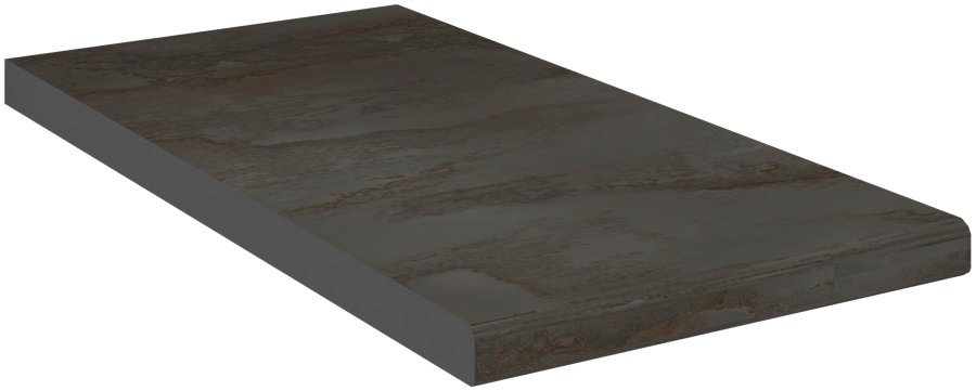 VCM NORDIC Esilo 40 Tischplatte, rechteckig - anthrazitgraues Holzwerkstoff (60x40)