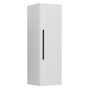 VCM NORDIC Arila L väggskp, m. 1 dörr och 2 hyllor - vitt trä